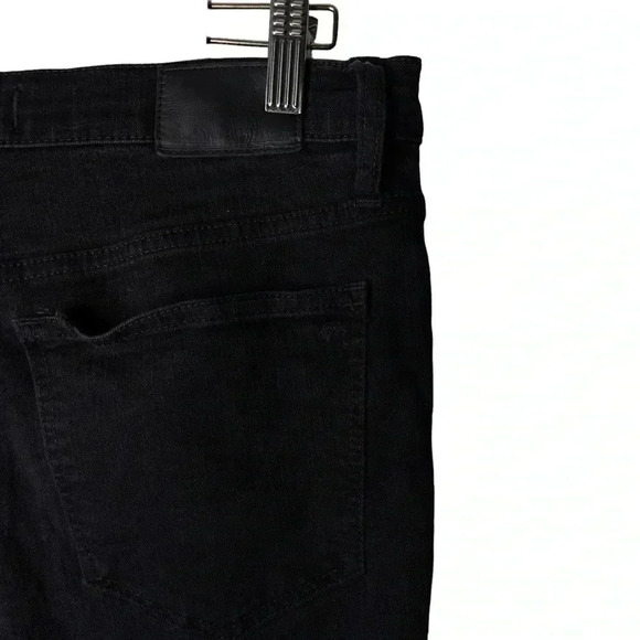 Madewell Roadtripper Skinny  Black Stretch High Rise Denim Jeans Size 28 - Picture 8 of 9